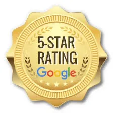 5-star Google rating emblem