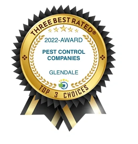 2022 Glendale pest control award badge